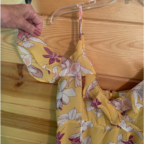 Sheer Floral Dress - Picture 2 of 6